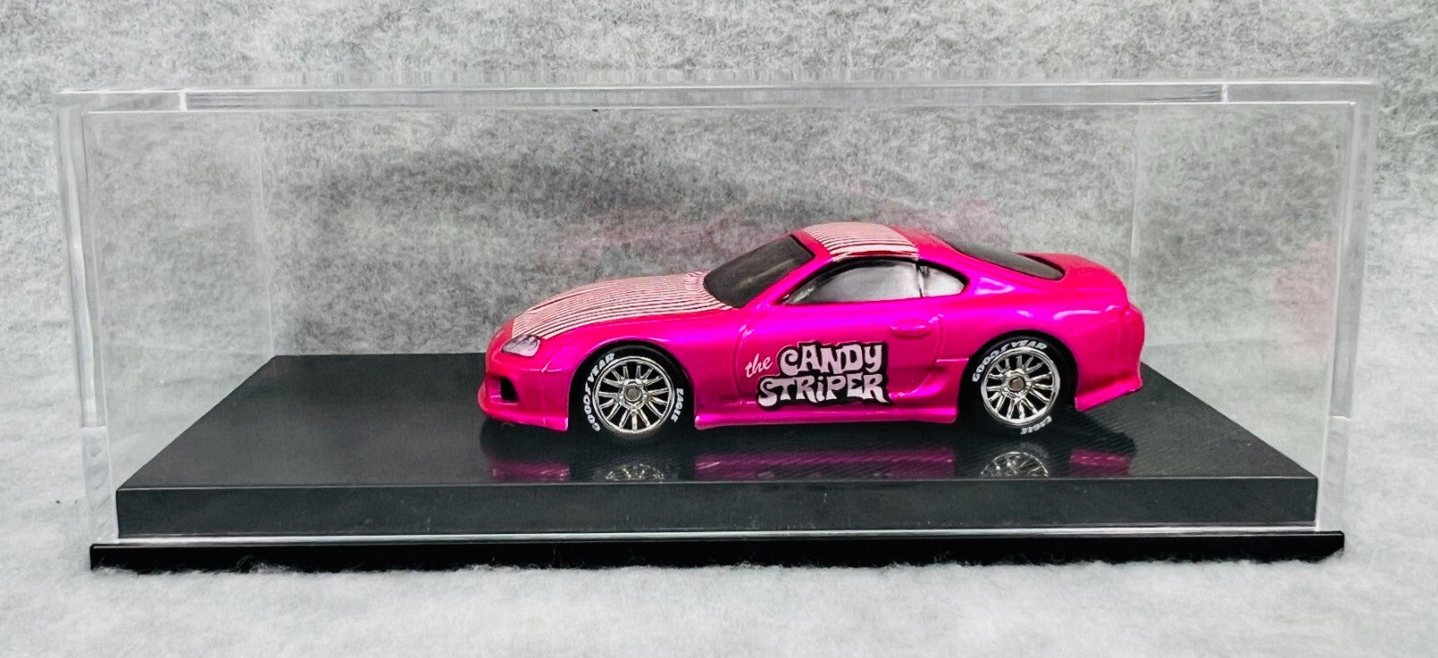 🎌🎌🎌HOT WHEELS Toyota Supra The Candy Stripper CUSTOM H14🎌🎌🎌
