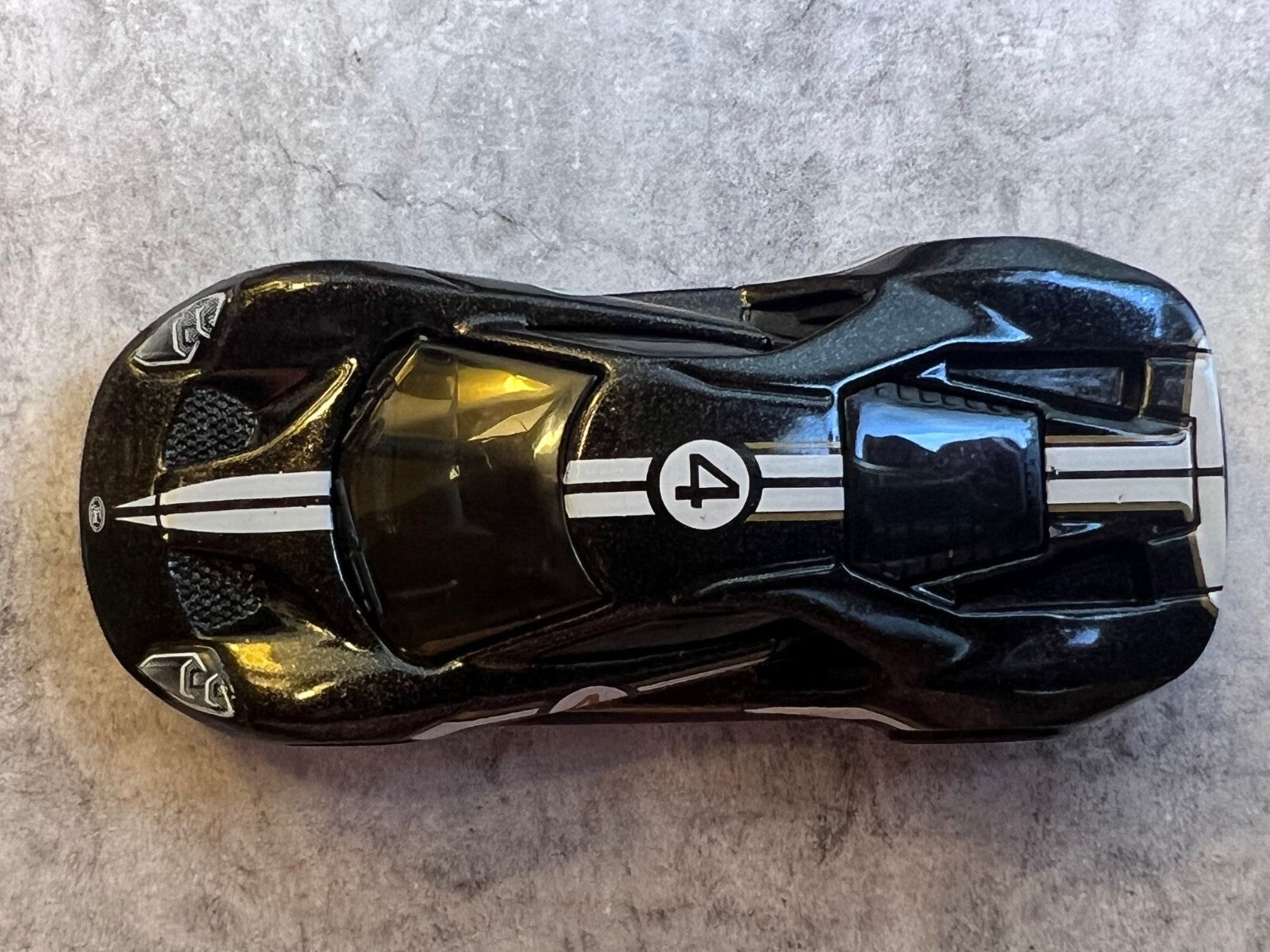 🇺🇸🇺🇸🇺🇸HOT WHEELS 17 FORD GT Then & Now Black C4 🇺🇸🇺🇸🇺🇸