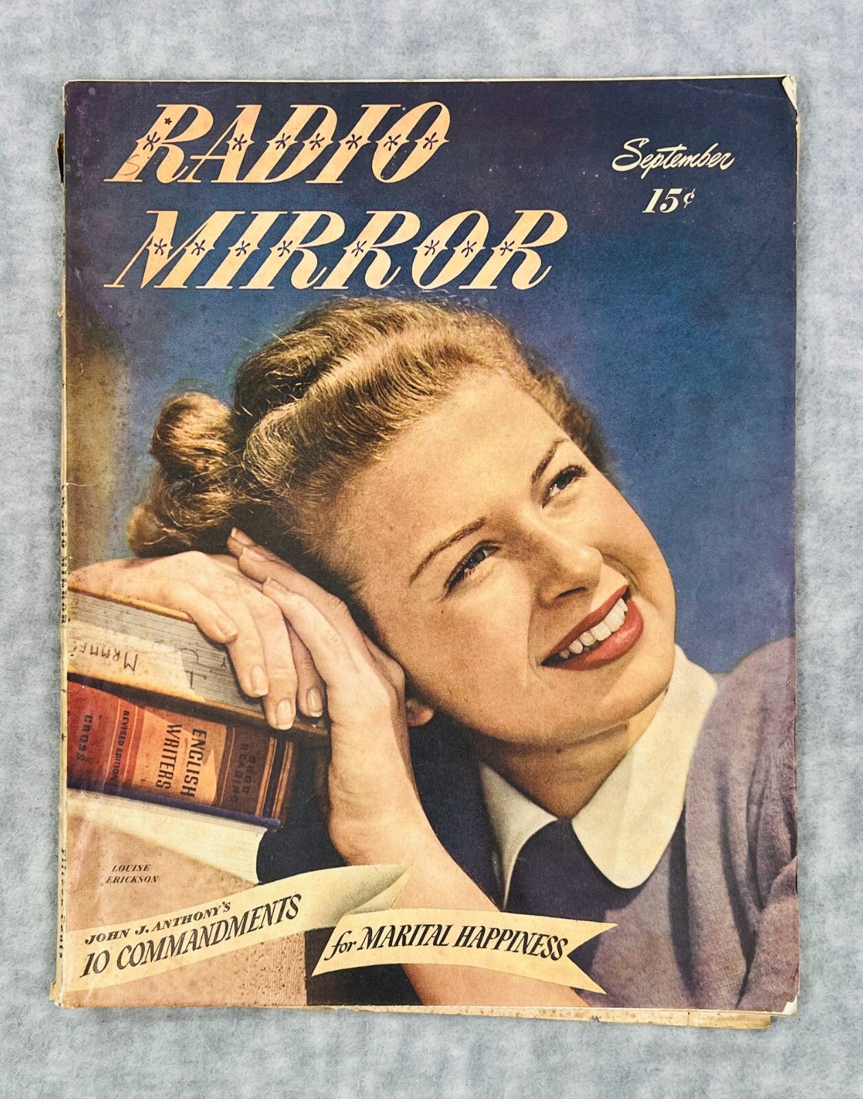 🍿Radio Mirror Sep. 1946 Louise Erickson Of Great Gildersleeve Date With Judy🍿