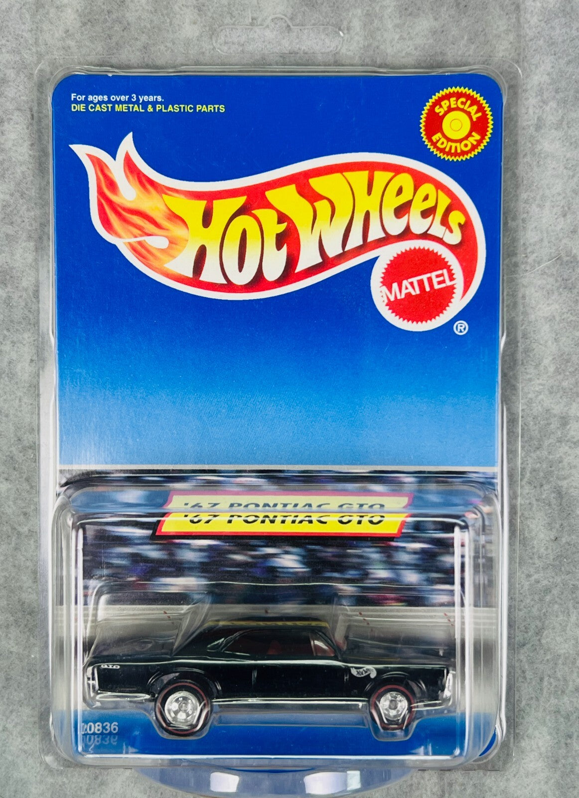 🇺🇸🇺🇸Hot Wheels Jiffy Lube Special Edition '67 Pontiac GTO Black H26🇺🇸🇺🇸