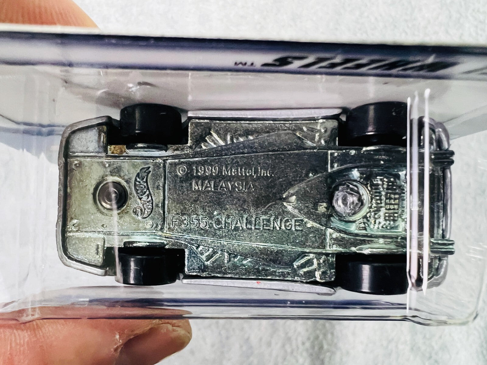 🇮🇹🇮🇹Hot Wheels Ferrari F355 Challenge Silver #1115 H23🇮🇹🇮🇹