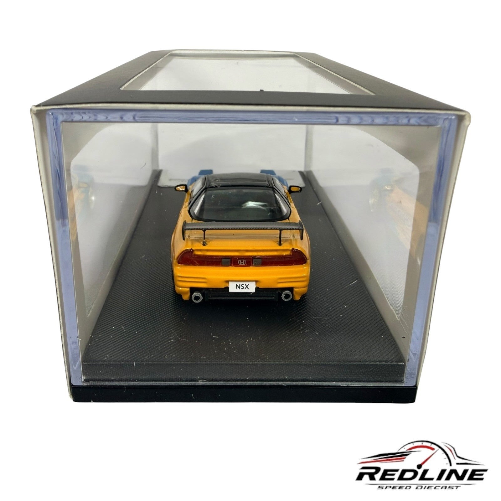 🎌My Model Collect Yellow NSX MK1 (NA1) Spoon Racing Yellow/Blue 1:64 H36🎌