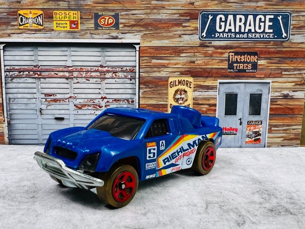 🔥🔥🔥Hot Wheels Vehicle Off Track Blue off Road Biehlman C17🔥🔥🔥