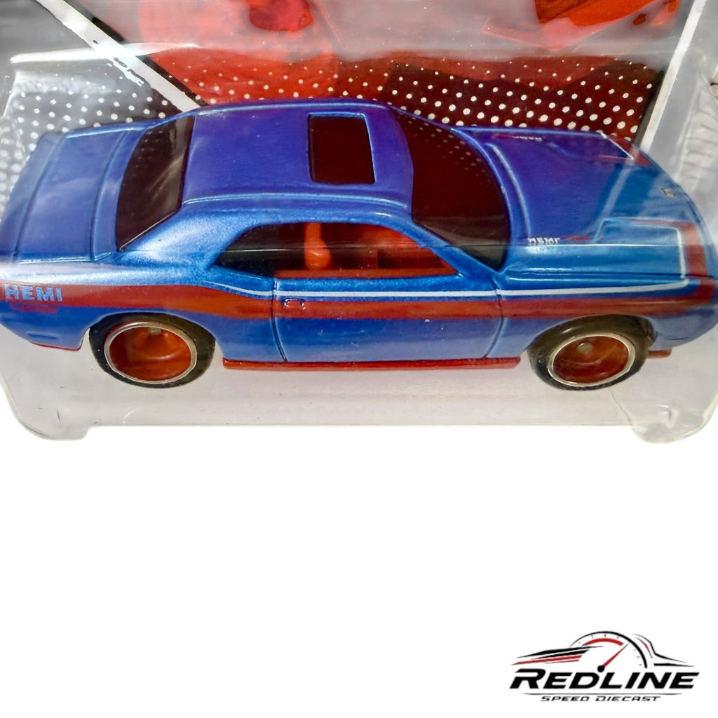 🇺🇸Hot Wheels Garage 2008 Dodge Challenger SRT8 Blue H30🇺🇸