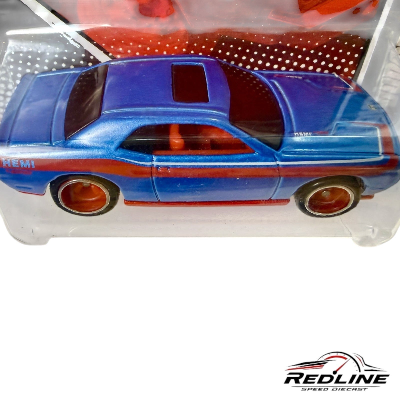 🇺🇸Hot Wheels Garage 2008 Dodge Challenger SRT8 Blue H30🇺🇸