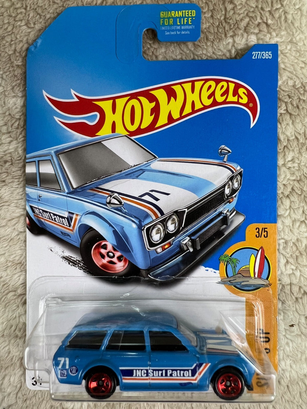 🔥🔥🔥🔥Hot Wheels ‘71 Datsun Bluebird 510 Wagon JNC Surf Patrol HW19🔥🔥🔥🔥