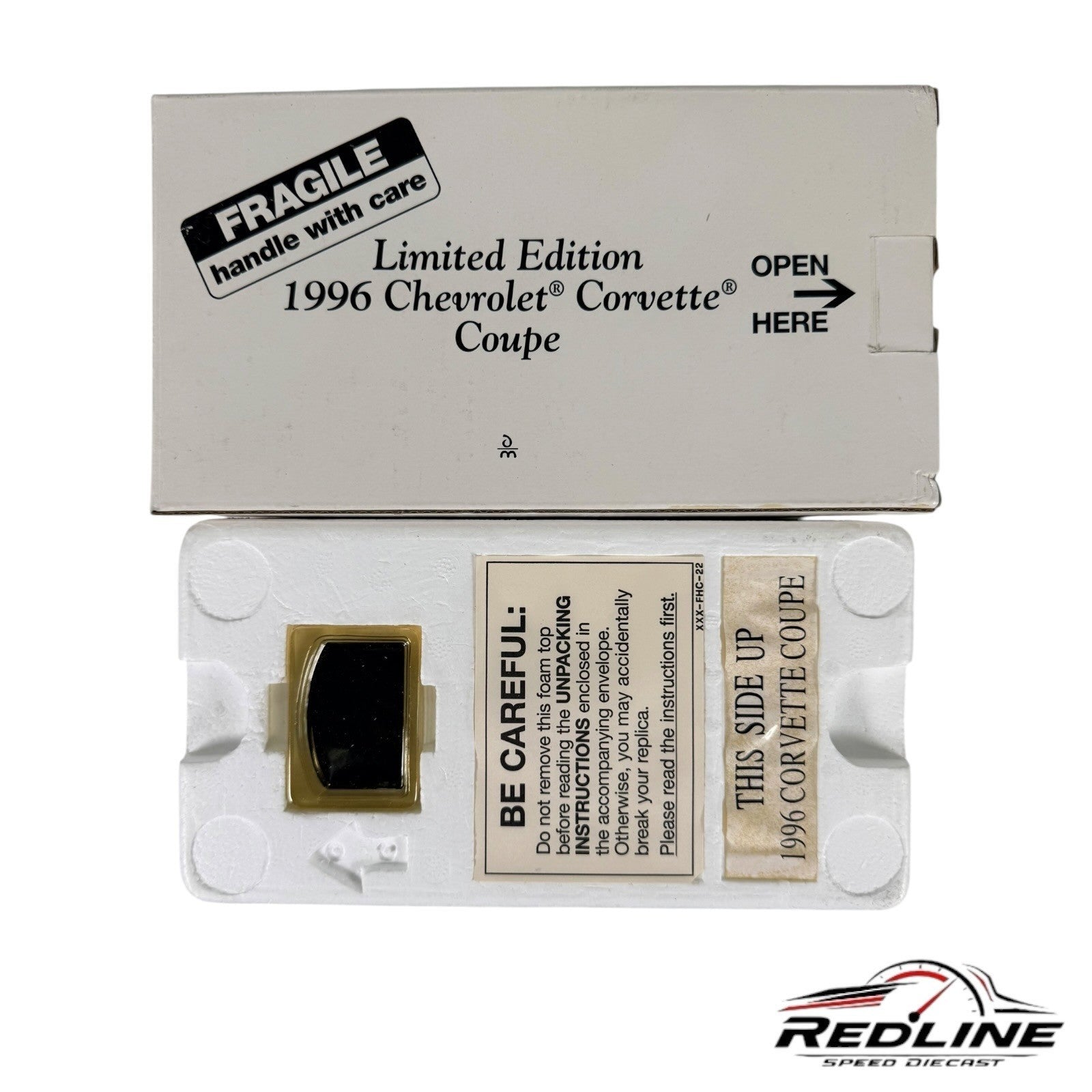 🇺🇸Danbury Mint 1996 Chevy Corvette Coupe Limited Edition Black  1:24🇺🇸