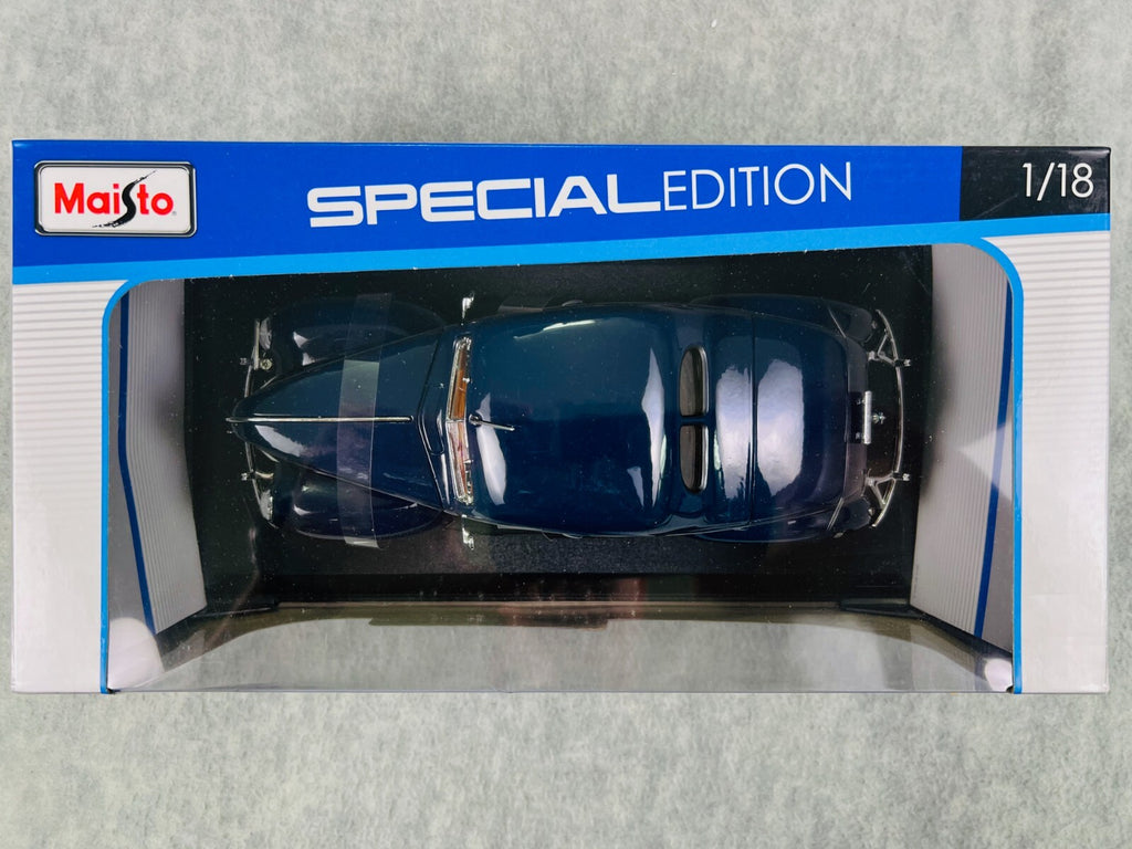 🇺🇸🇺🇸Maisto Special Edition 1939 Ford Deluxe Coupe Blue Diecast 1:18🇺🇸🇺🇸