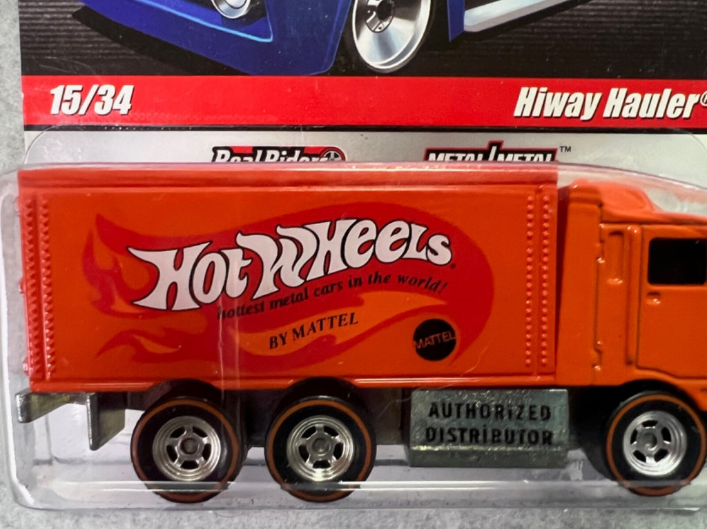🔥🔥🔥Hot Wheels 2010 Slick Rides - Hiway Hauler Orange New H27🔥🔥🔥