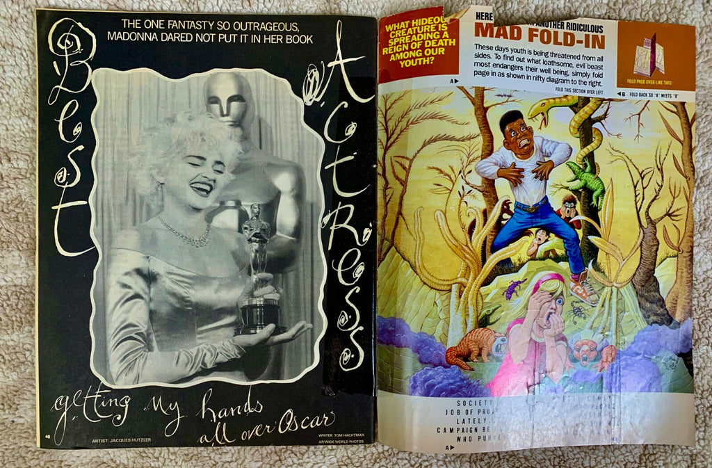 MAD MAGAZINE APR 93 #318 HOME ALONE 2, BLOSSOM, SUPERMAN RIP, EXTRA TERRESTRIALS