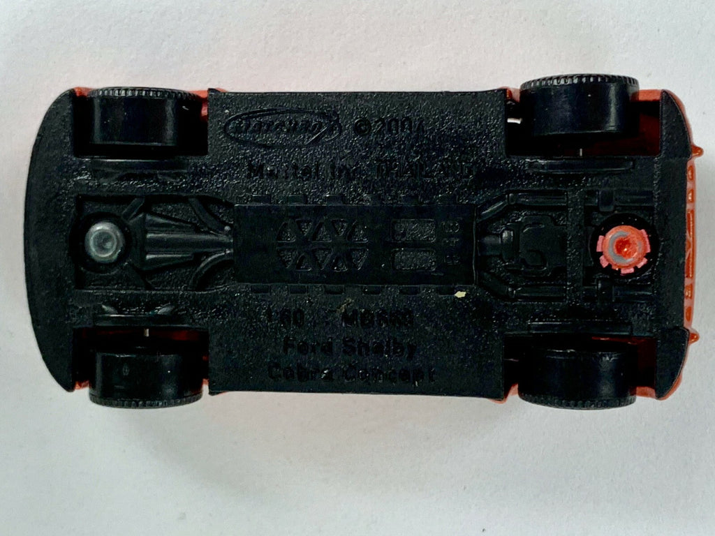 🔥🔥🔥🔥Matchbox Ford Shelby Cobra Concept Showroom Models Salmon 2010🔥🔥🔥🔥