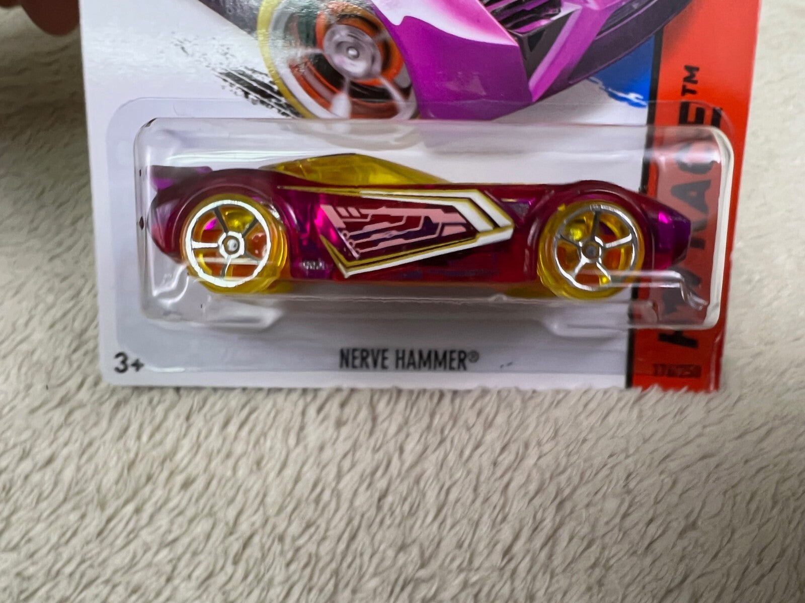 🔥🔥🔥🔥Hotwheels Nerve Hammer  HW Race X-Raycers Violet HW12🔥🔥🔥🔥