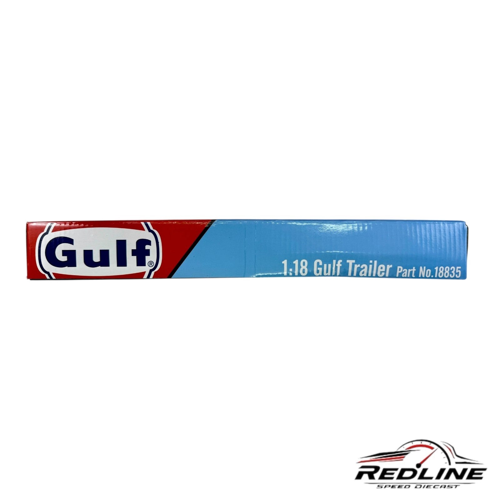 🔥🔥🔥GMP 1:18  GULF TRAILER Part# 18835 Blue/Orange A3🔥🔥🔥