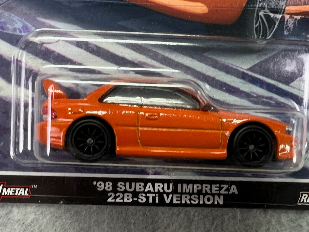 🎌🎌Hot Wheels Premium Ronin Run '98 Subaru Impreza 22B STI Version H32🎌🎌