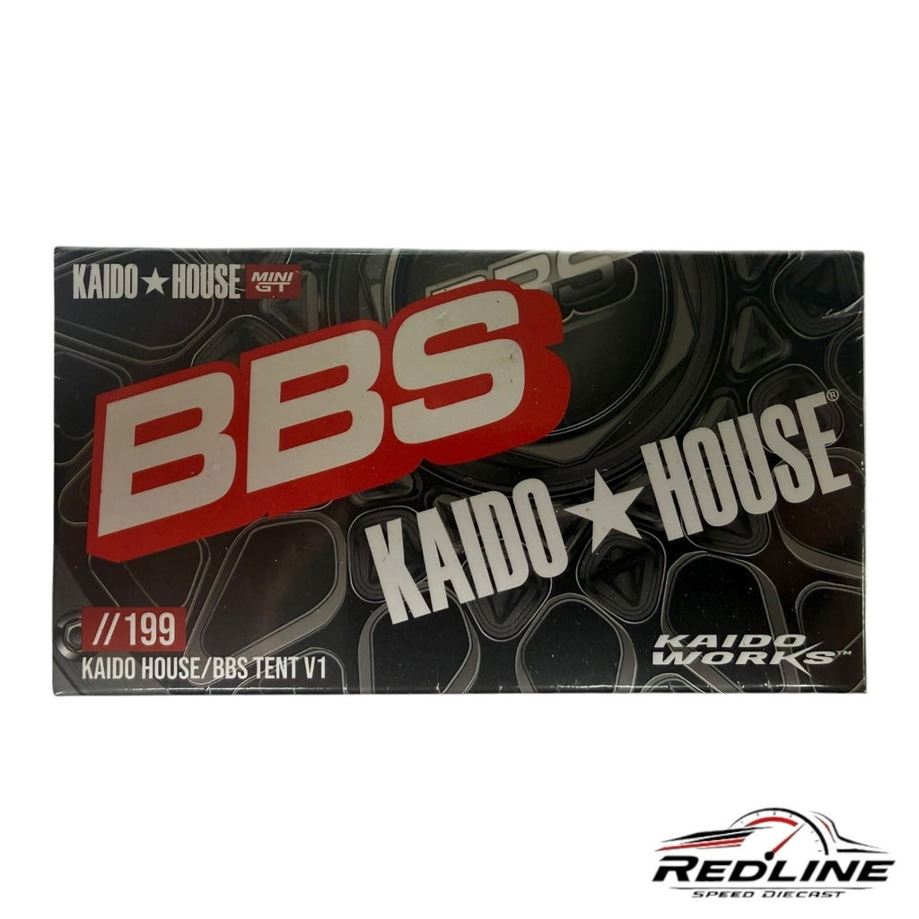 🔥Kaido House BBS Tent V1 Black Diecast Diorama Model KHMG199 Sealed Box H31🔥