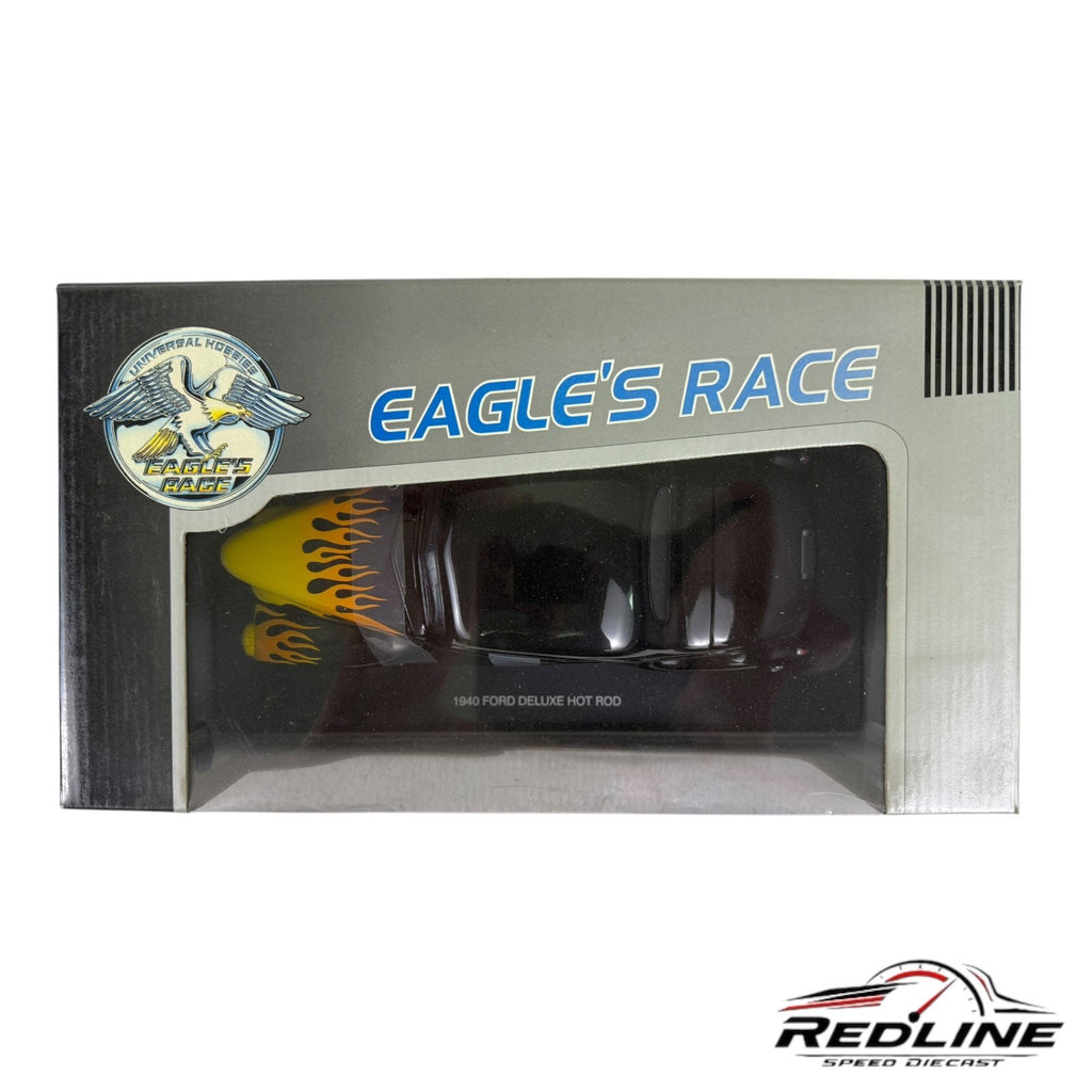 🇺🇸🇺🇸🇺🇸Eagle's Race 1940 Ford Deluxe Hot Rod Black 1:18 HW🇺🇸🇺🇸🇺🇸