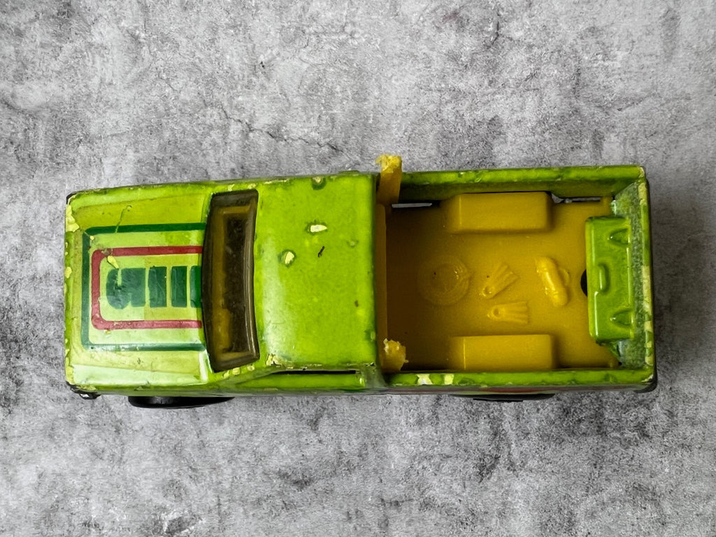 🔥🔥🔥1982 Hot Wheels Mean Green Pickup Truck Malaysia C9🔥🔥🔥