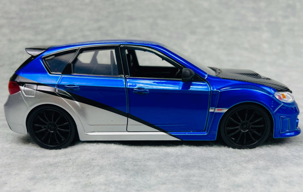🎌🎌Jada Toys Fast Furious: Brian’s Subaru Impreza WRX STI 1/24 Scale #99514🎌🎌