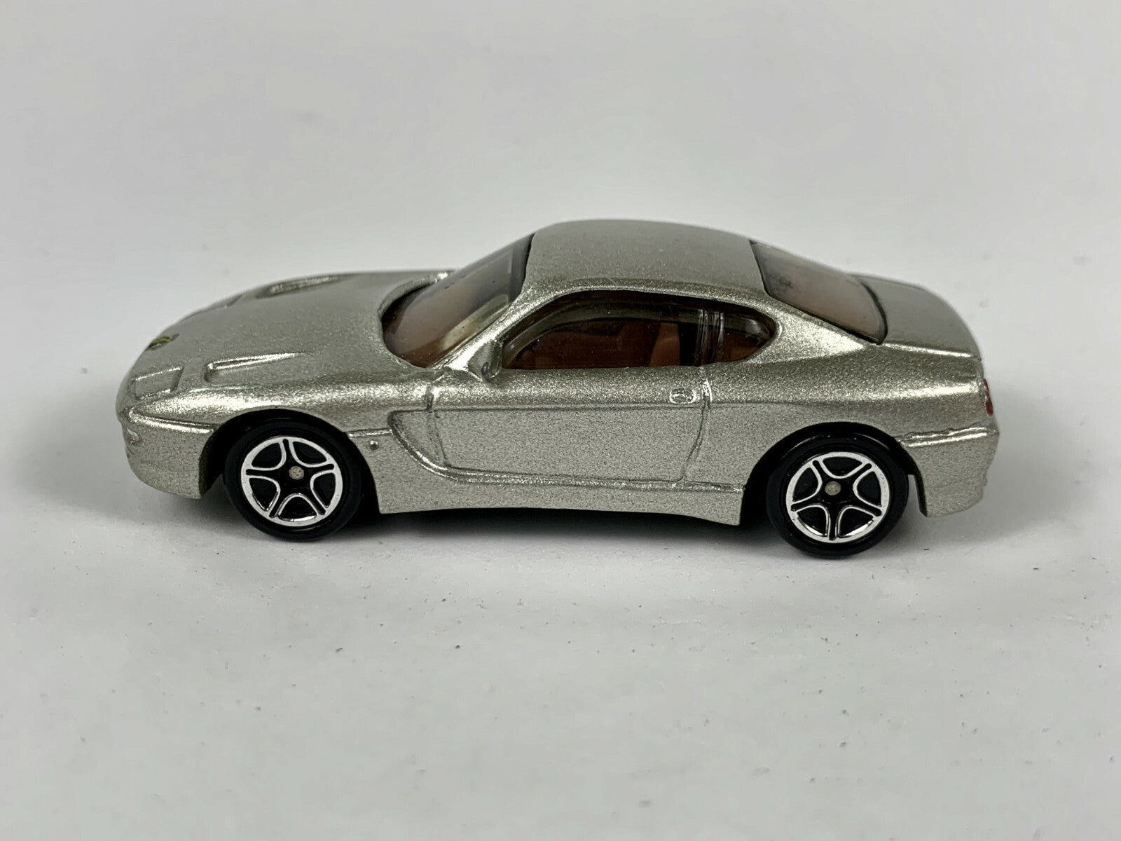 Matchbox 2000 Worldwide Wheels series, #82 Ferrari 456 GT in Silver paint LOOSE