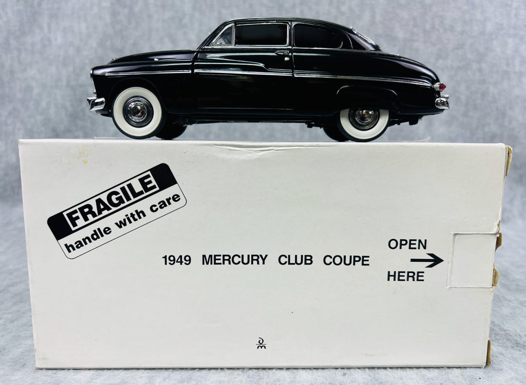 🇺🇸🇺🇸Danbury Mint 1949 Mercury Club Coupe Diecast 1:24 Black🇺🇸🇺🇸