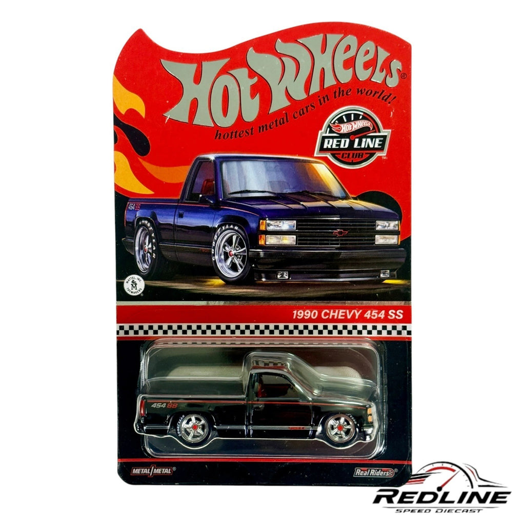 🇺🇸🇺🇸Hot Wheels Redline Club 1990 Chevy 454 SS Black H33🇺🇸🇺🇸