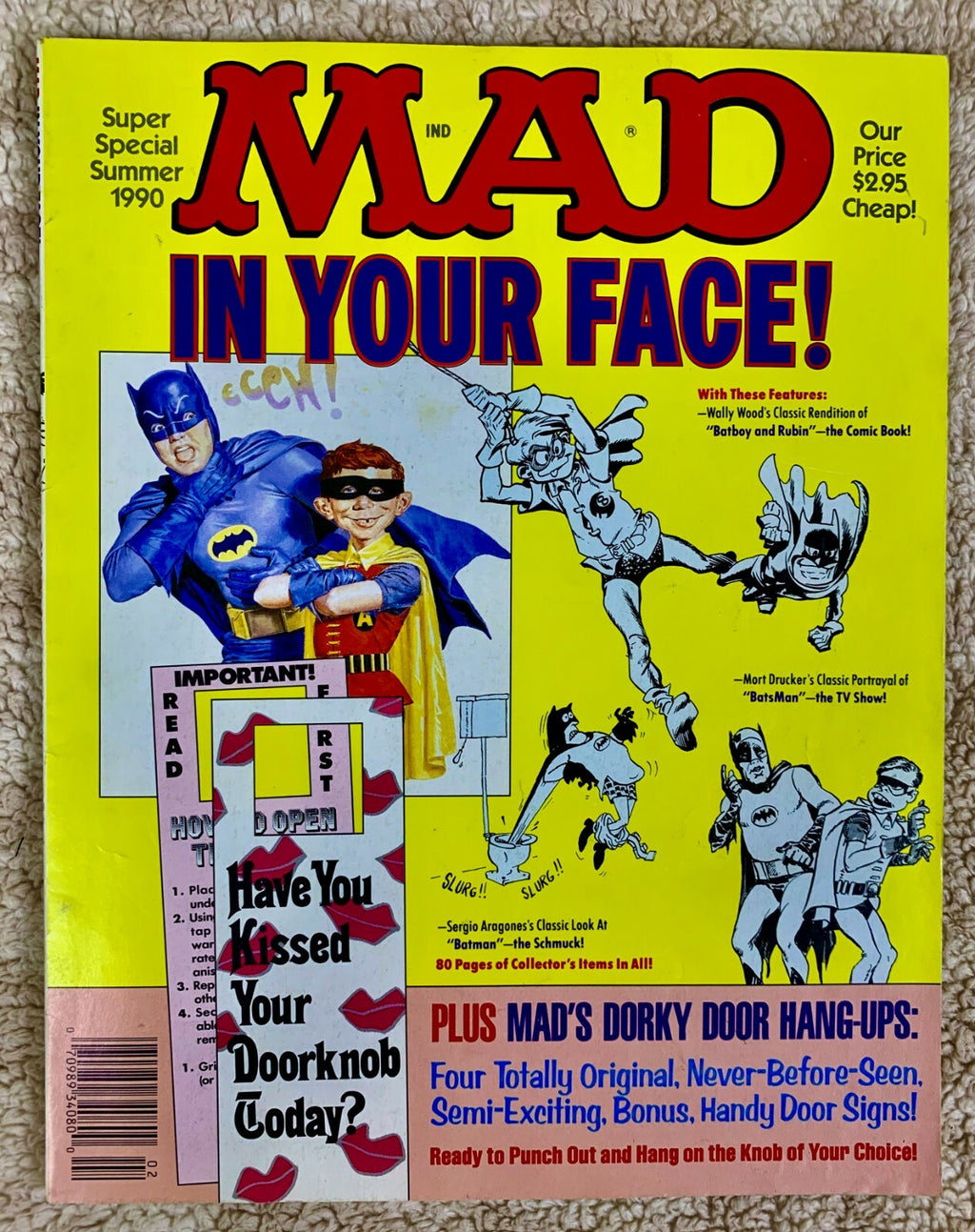*********VINTAGE MAD Comic Magazine SUPER SPECIAL SUMMER 1990 NICE RARE*********