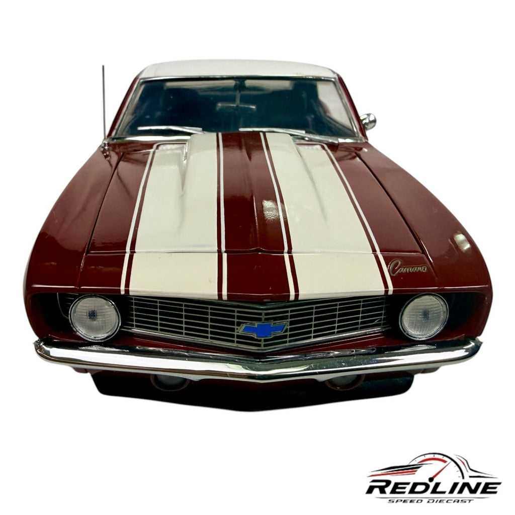 🇺🇸Franklin Mint '69 COPO Camaro 427 RED 1:24 C1🇺🇸
