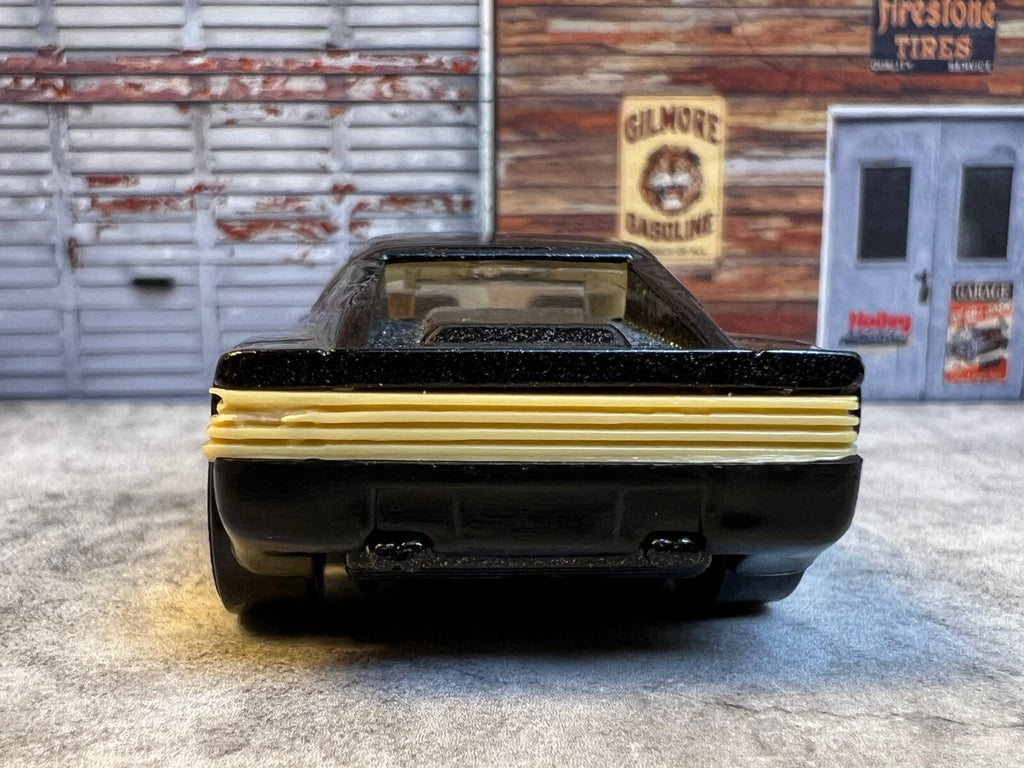 🇮🇹🇮🇹Hot Wheels 1991 Ferrari Testarossa Black Gold Lace Wheels C6🇮🇹🇮🇹