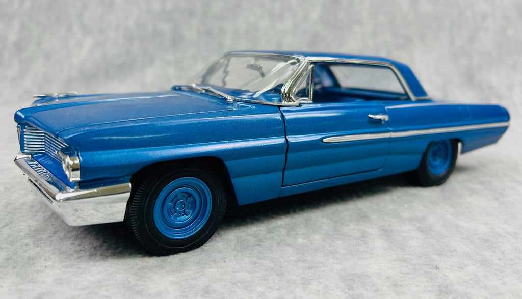 🔥AMERICAN MUSCLE ERTL 1962 PONTIAC CATALINA 421SD  BLUE HOBBY EDITION 1 OF 5000