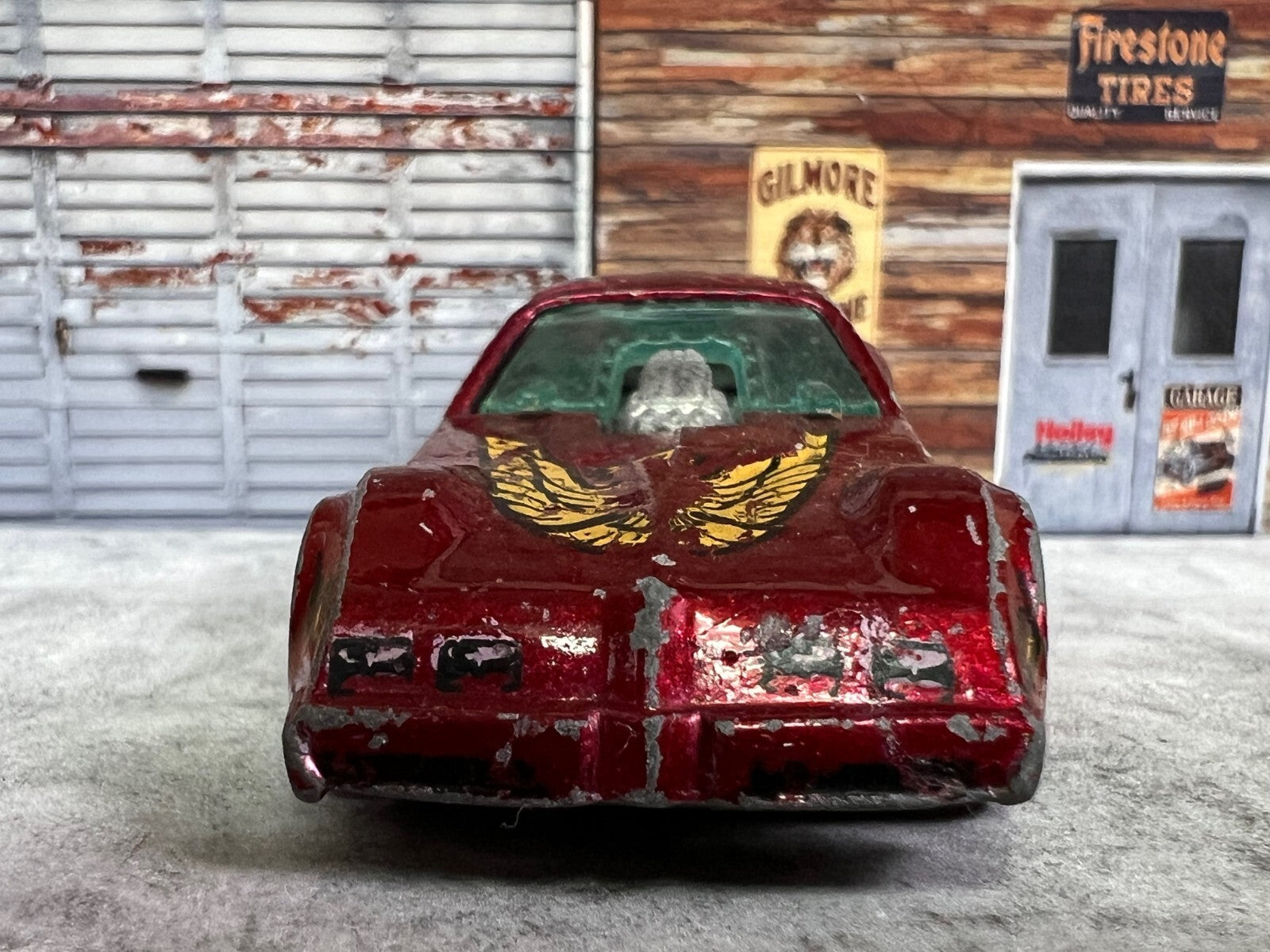 🔥1977 Hot Wheels Metallic Red Pontiac Trans Am Firebird Funny Car Dragster C3🔥