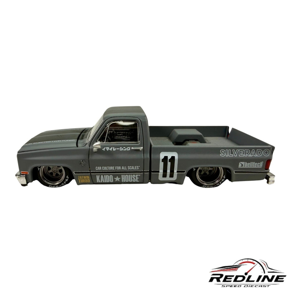 🇺🇸Kaido House Chevrolet Silverado Kaido V2 KHMG160 Opened 1:64🇺🇸