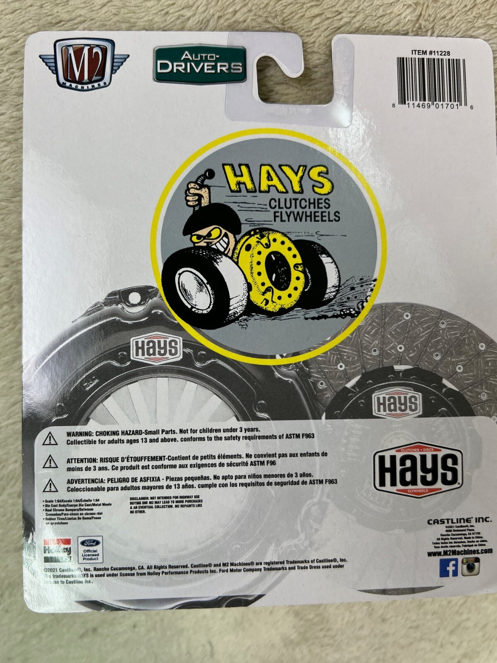 🔥🔥🔥M2 Machines 1956 Ford F-100Hays Clutches Flywheels R80 21-45 HW15🔥🔥🔥