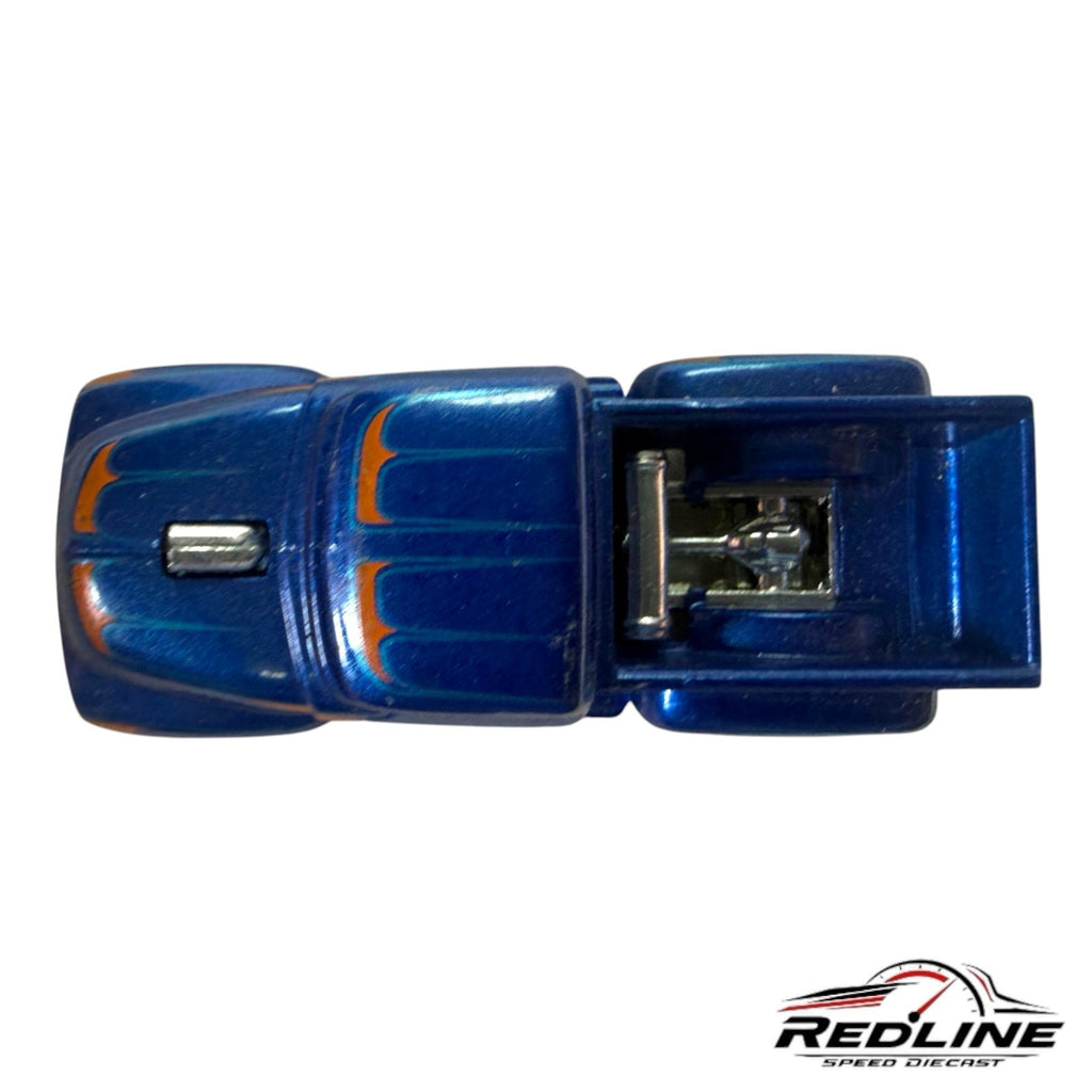 🇺🇸🇺🇸Hot Wheels CUSTOM '56 FORD TRUCK Wayne's Garage Blue H17 LOOSE🇺🇸🇺🇸