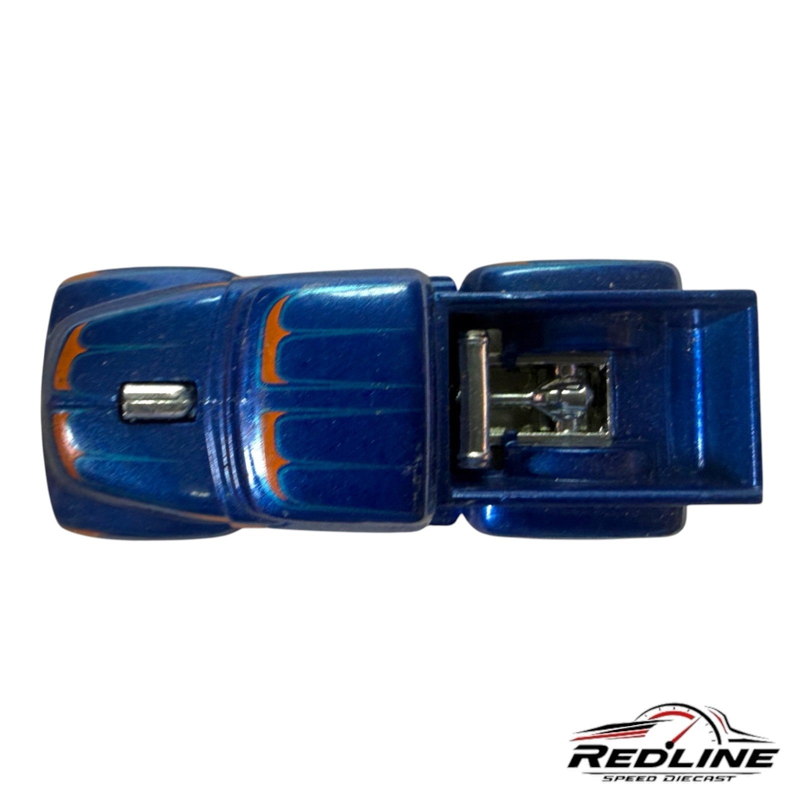 🇺🇸🇺🇸Hot Wheels CUSTOM '56 FORD TRUCK Wayne's Garage Blue H17 LOOSE🇺🇸🇺🇸