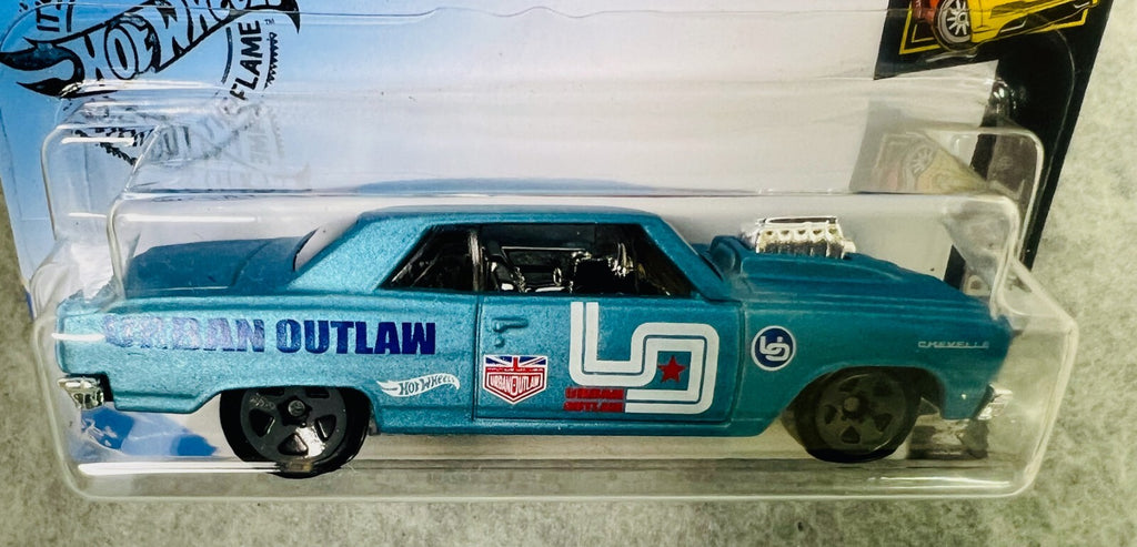 🇺🇸Hot Wheels'64 Chevy Chevelle SS Blue HW Nightburnerz Magnus Walker H24🇺🇸