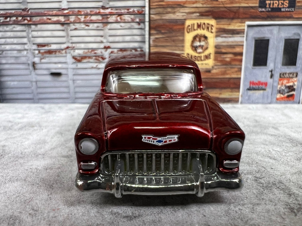 🇺🇸🇺🇸🇺🇸Hot Wheels CHEVY BEL AIR  '55 Chevy  Red C9🇺🇸🇺🇸🇺🇸