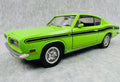 🔥Road Model Signature Cars 1969 Plymouth Barracuda 383 1:18 Die Cast Lime Green