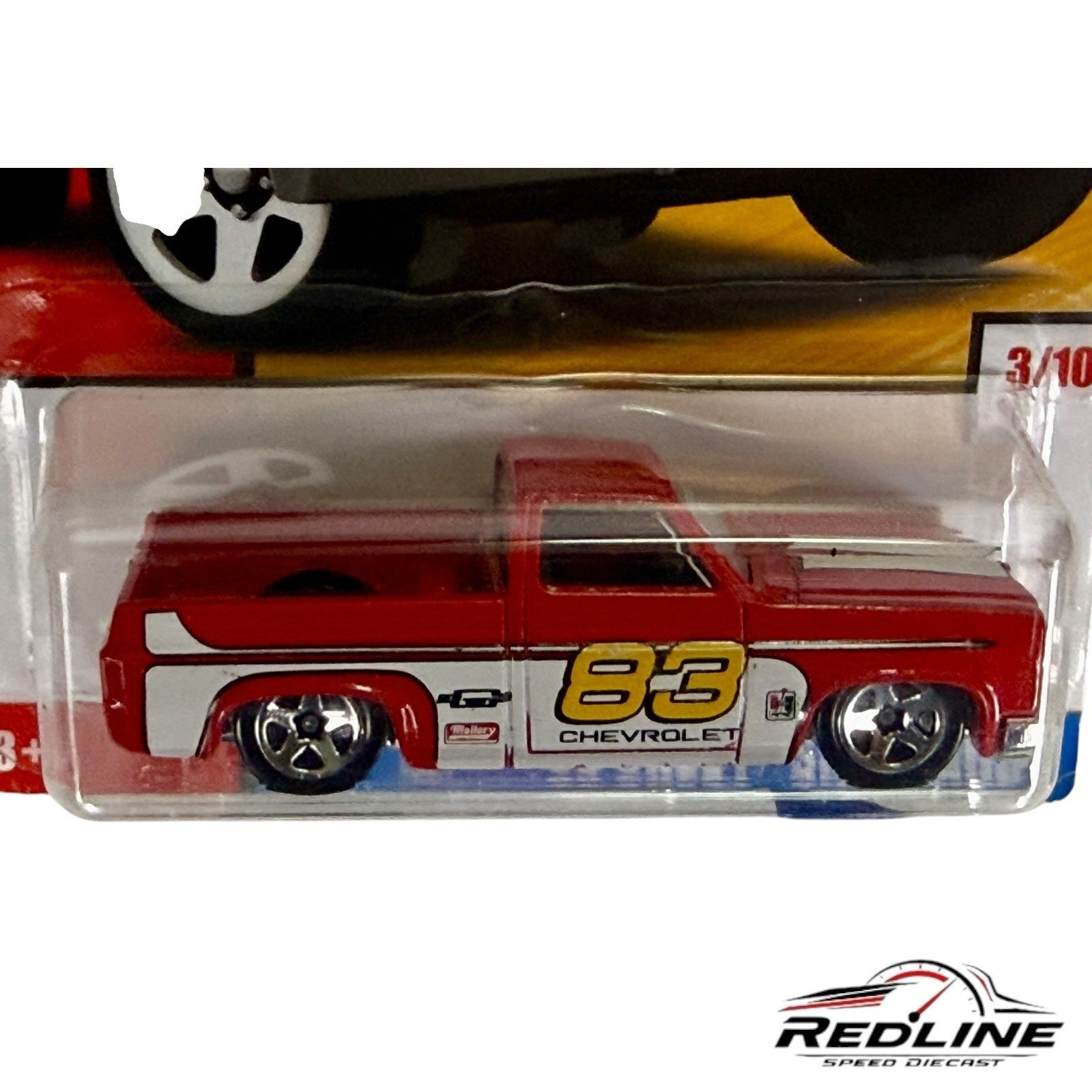 🔥Hot Wheels 50th Anniversary Throwback Decades '83 Chevy Silverado H33🔥