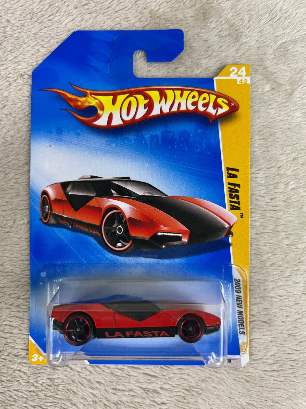 Hot Wheels #24 New Models 24/42 LA FASTA Red HW12