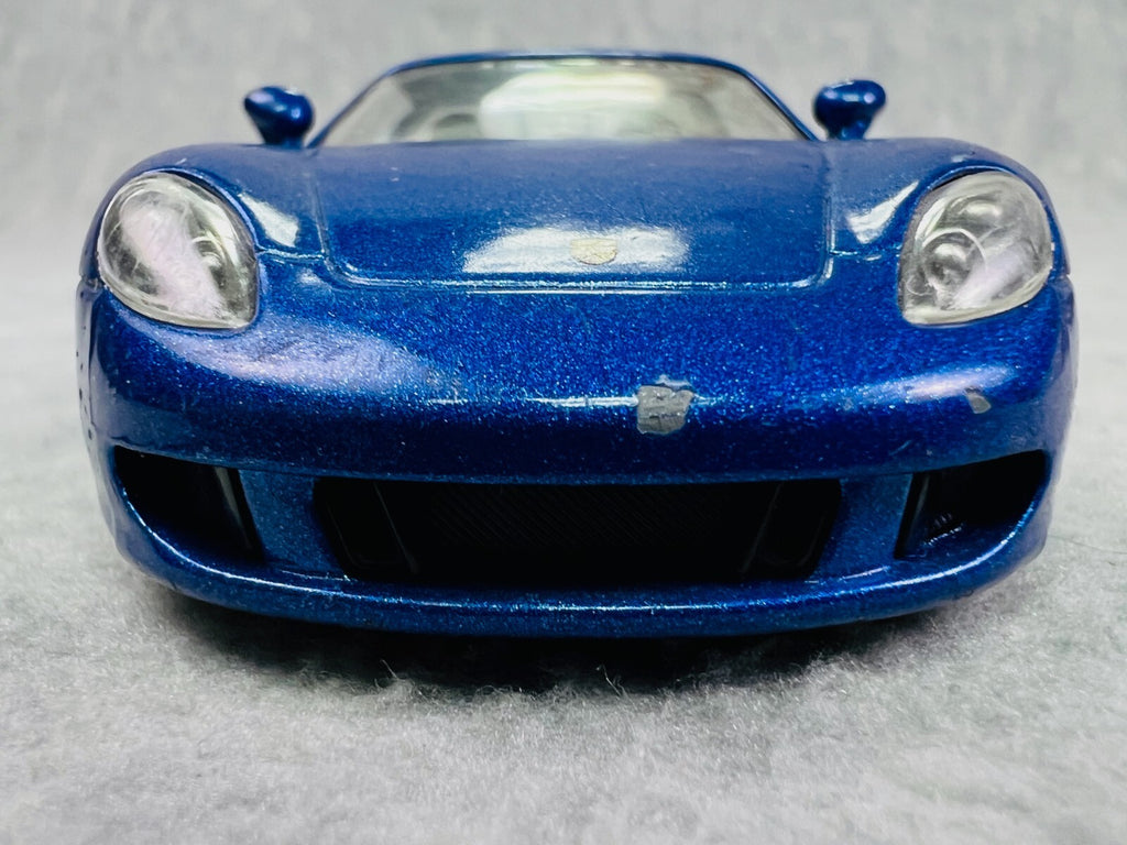 🇩🇪🇩🇪Kinsmart Porsche Carrera GT Blue 1:36 Scale Model Car Diecast🇩🇪🇩🇪