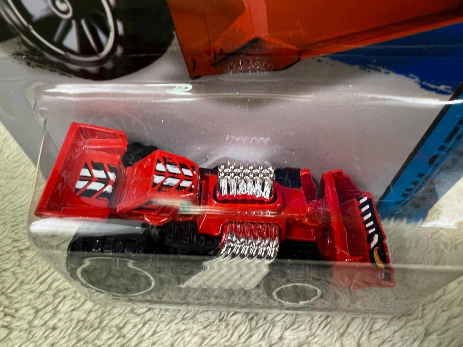 🔥🔥🔥🔥 Hot Wheels HW City HW City Works Speed Dozer Red HW12🔥🔥🔥🔥