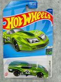 🔥🔥🔥Hot Wheels HW Contoured  Green ‘76 Greenwood Corvette H25🔥🔥🔥