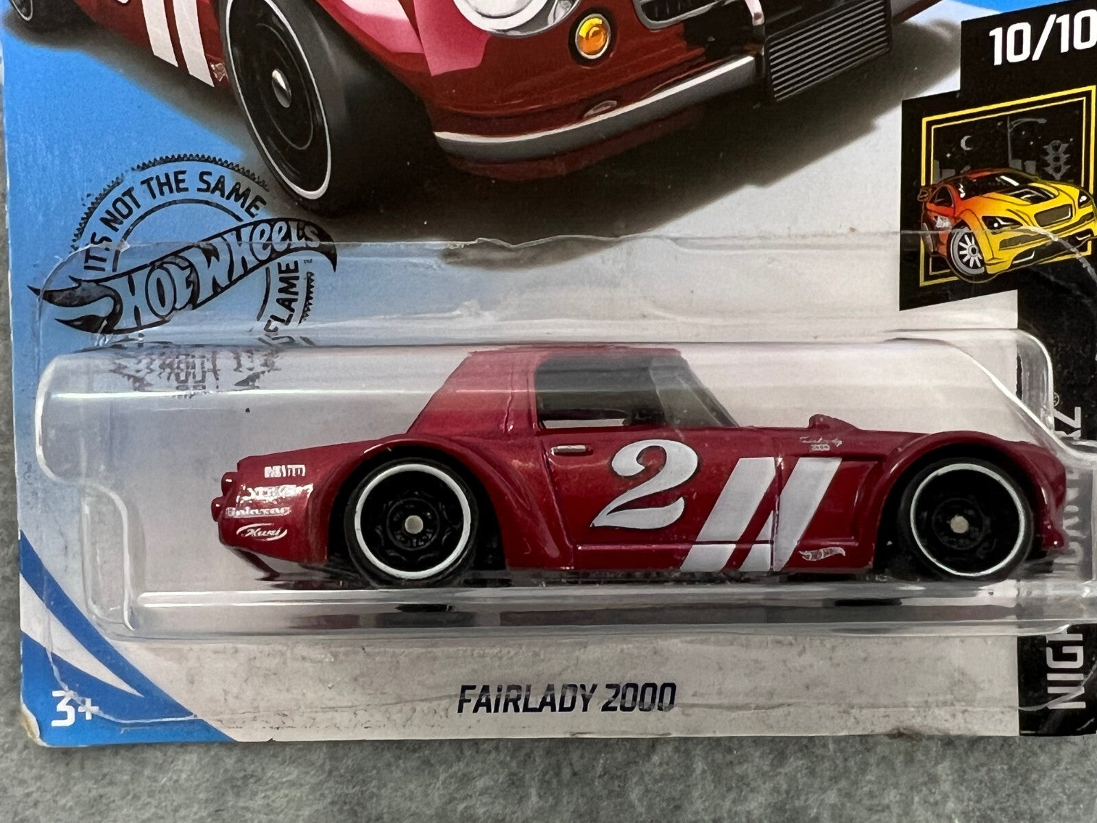 🔥🔥🔥Hot Wheels HW Nightburnerz Red Fairlady 2000 H24🔥🔥🔥