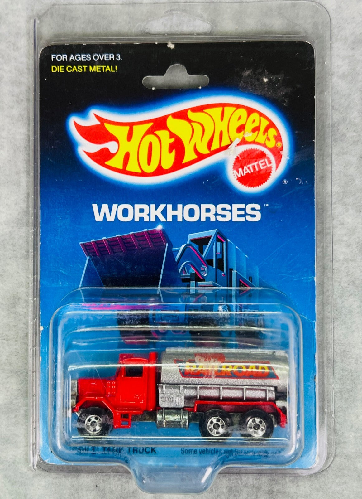 🔥🔥🔥Hot Wheels Workhorses Peterbilt Tank Truck #2547 H22🔥🔥🔥