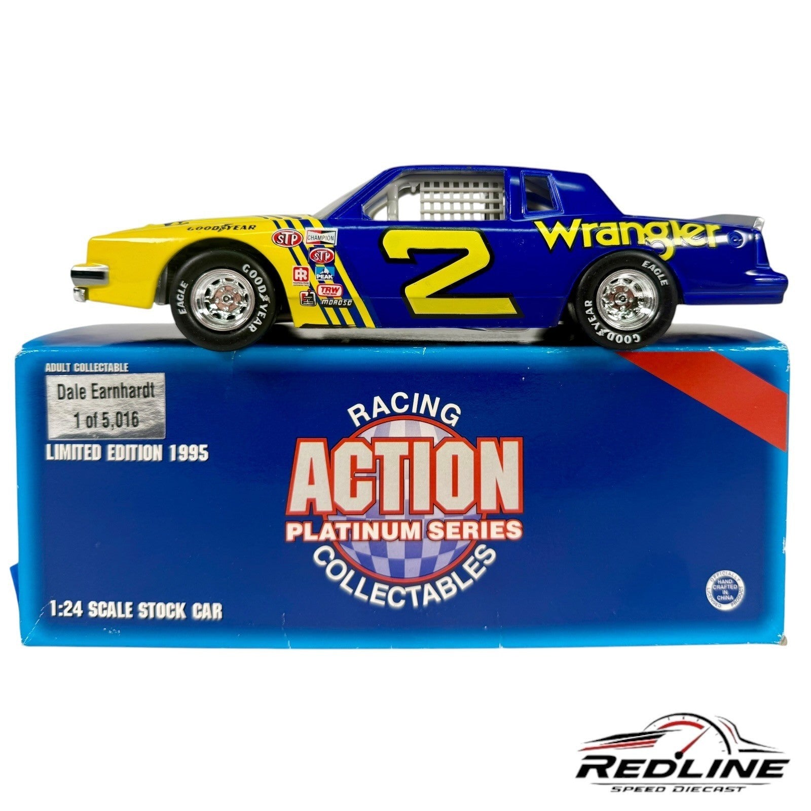 Action Platinum Series 1981 Original Release Pontiac Grand Prix Wrangler #2 1:24
