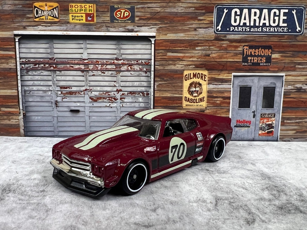 🇺🇸🇺🇸🇺🇸2012 Hot Wheels 70 Chevy Chevelle SS C8🇺🇸🇺🇸🇺🇸