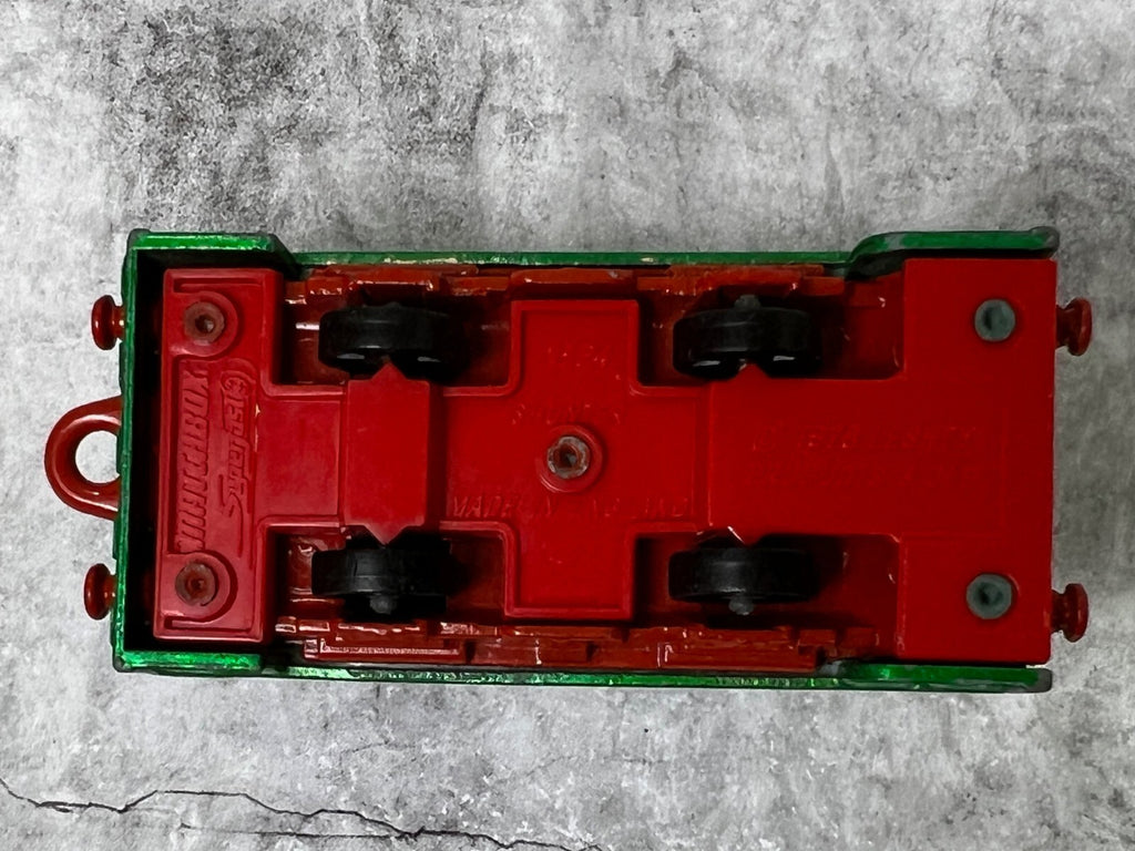 🔥🔥Matchbox Superfast Lesney 1978 Green Shunter D-1496-RF Made in England C1🔥
