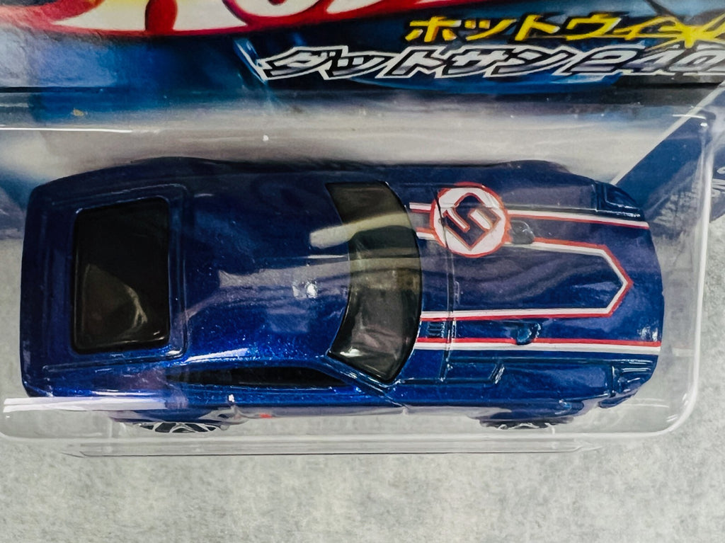 🎌🎌Hot Wheels 2007 Japanese Variant Short Card Datsun 240z Rare Blue H31🎌🎌🎌