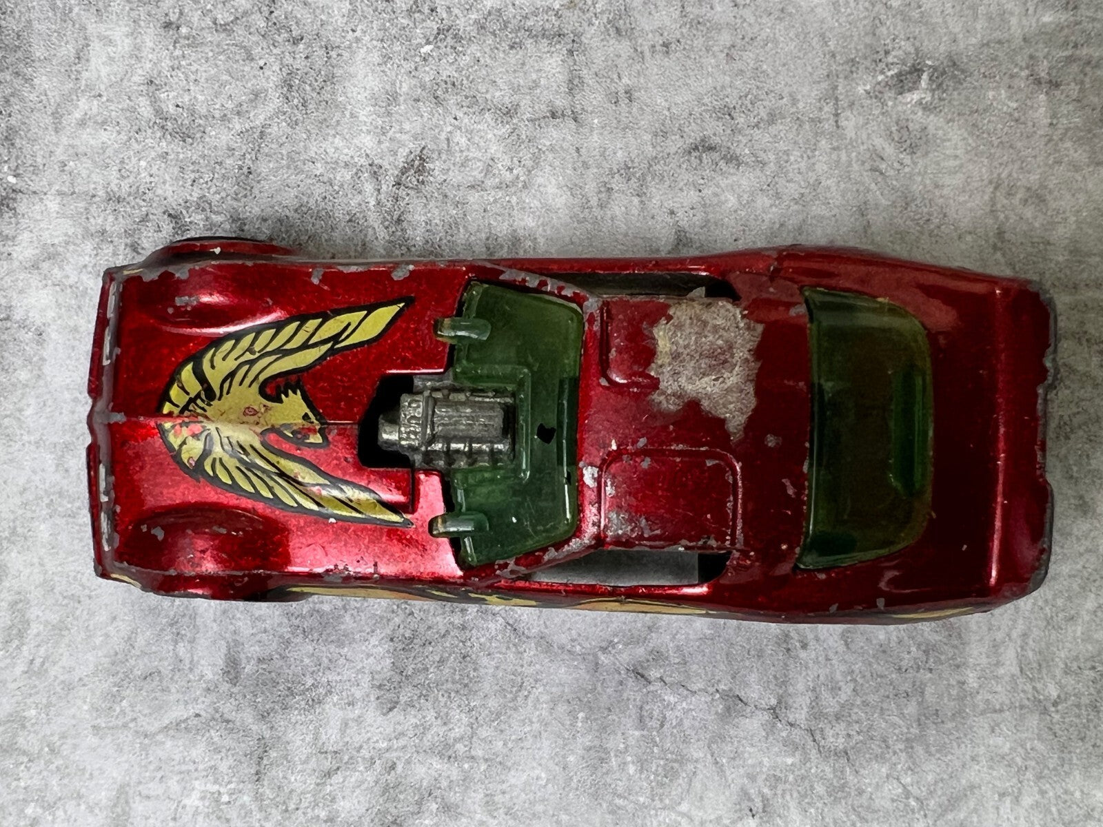 🔥🔥🔥1977 Hot Wheels Red Pontiac Trans Am Firebird  Funny Car Dragster C1🔥🔥🔥