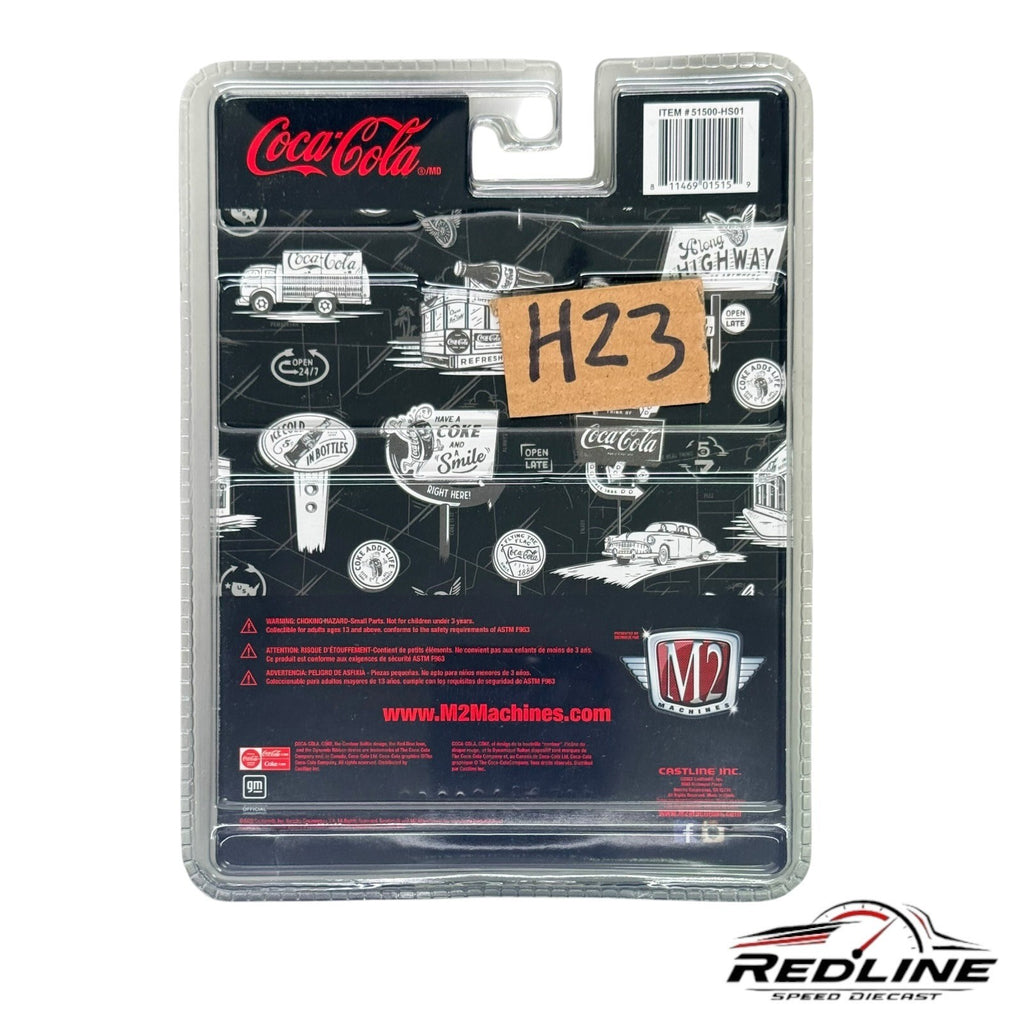 🔥M2 Machines 1973 Chevy K5 Blazer Lowered Coca Cola Red White 51500 HS01 H23🔥